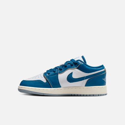 Air Jordan Big Kids' 1 Low SE Industrial Blue (GS)