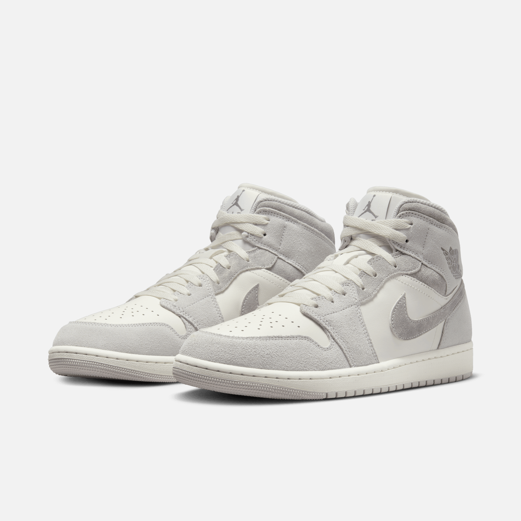 Air Jordan 1 Mid Neutral Grey Sail