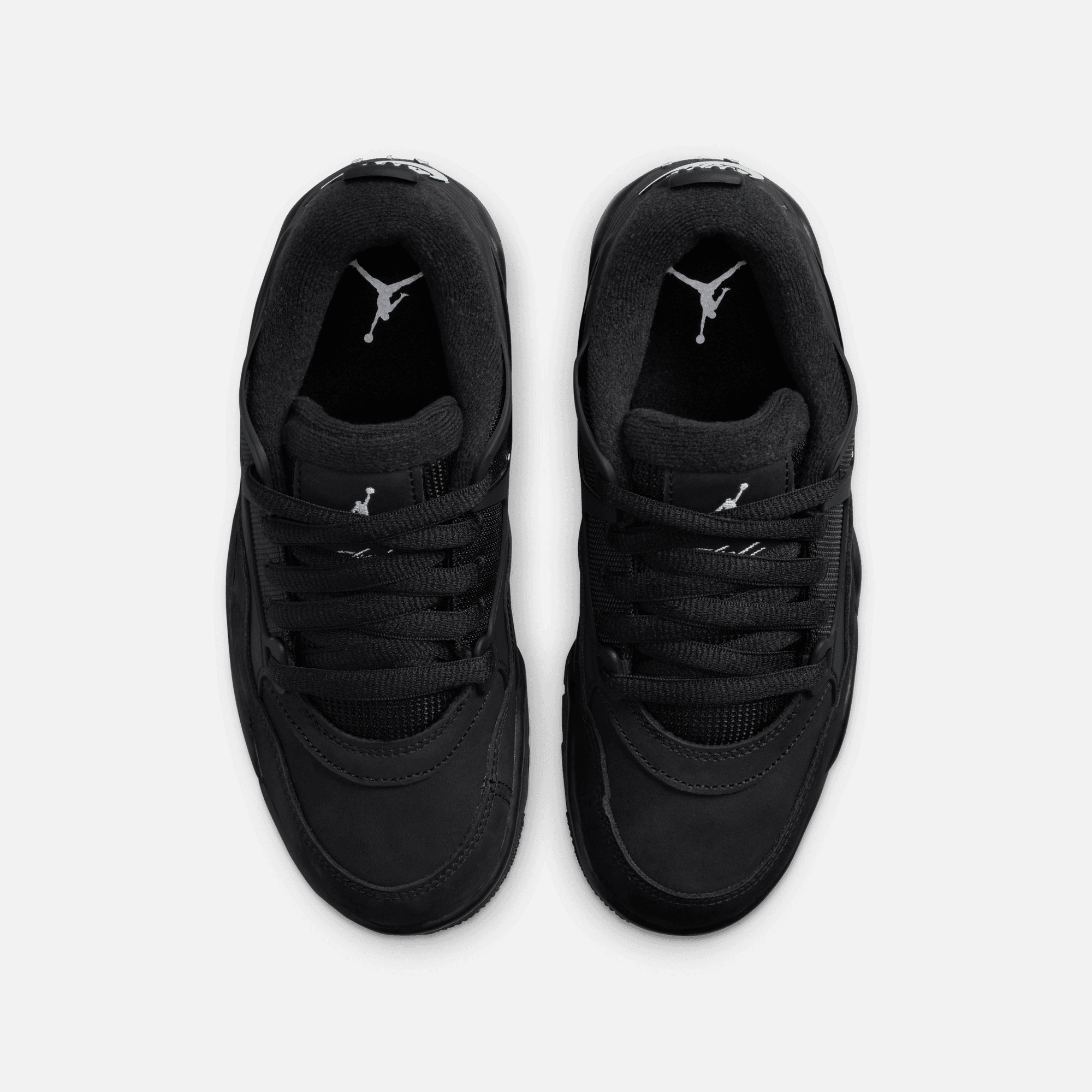 Air Jordan Big Kids' 4 RM Black Cat (GS)