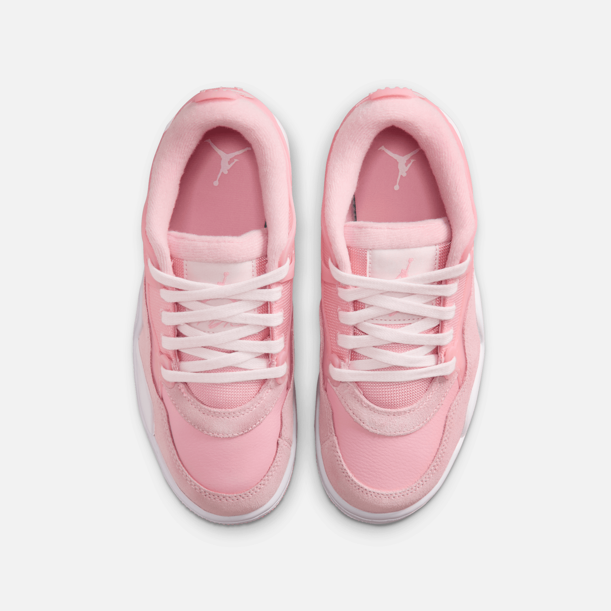 Air Jordan Big Kids' 4 RM Soft Pink White (GS)