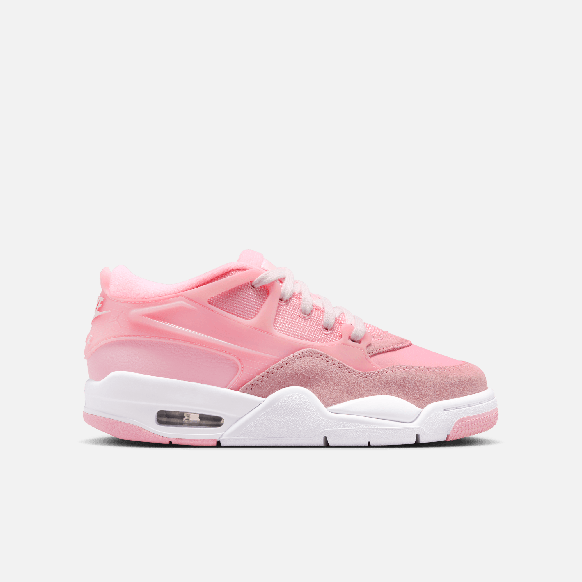 Air Jordan Big Kids' 4 RM Soft Pink White (GS)