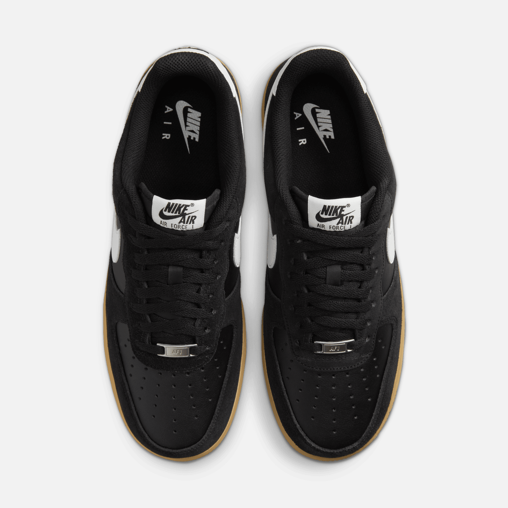 Air force 1 all black suede online