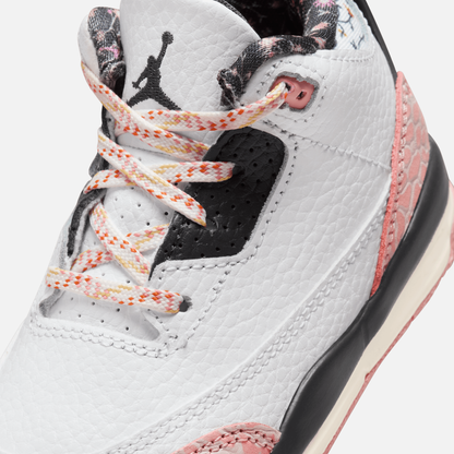 Air Jordan Kids' 3 Retro Vintage Floral (TD)