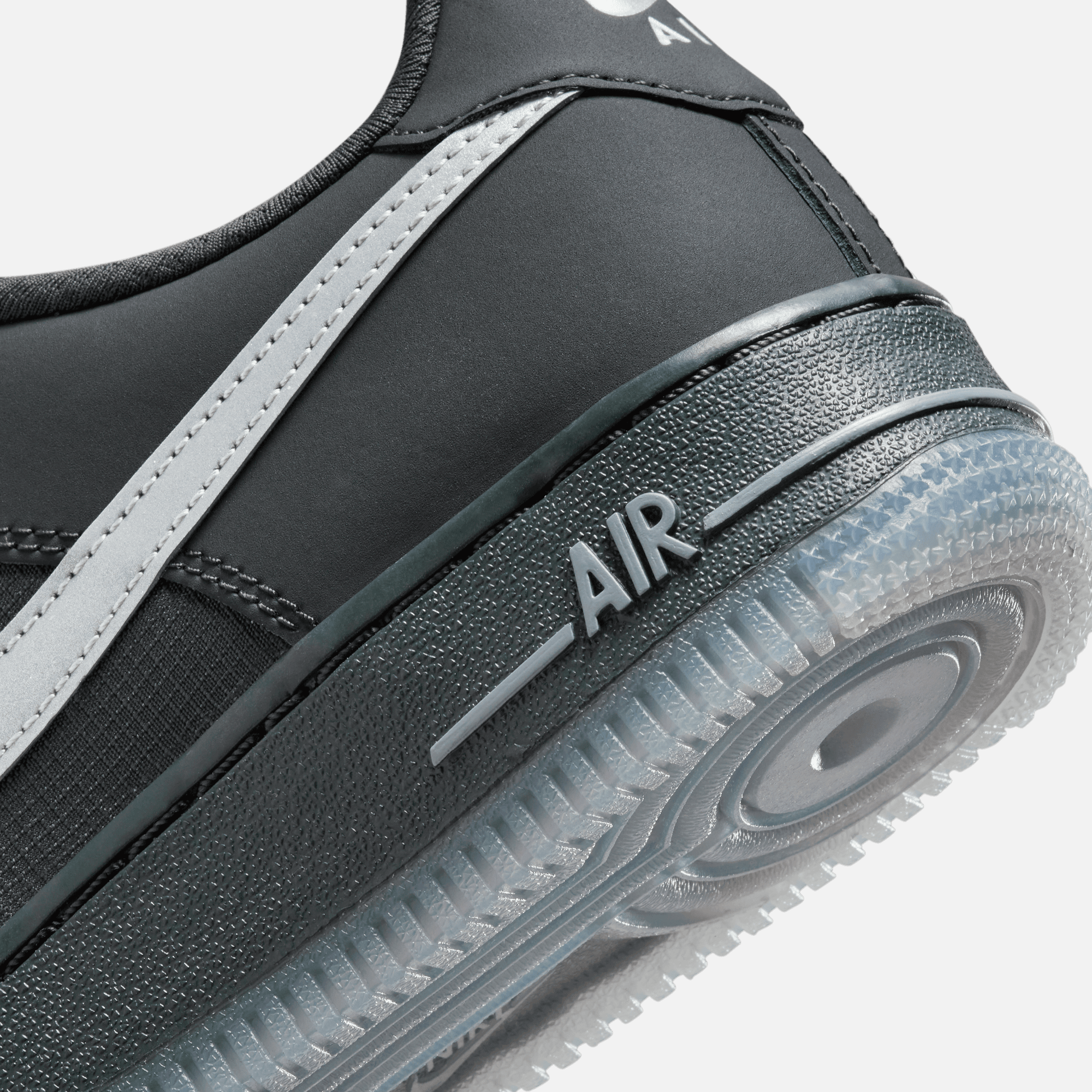 Nike Big Kids' Air Force Low Anthracite Reflective (GS) – Puffer