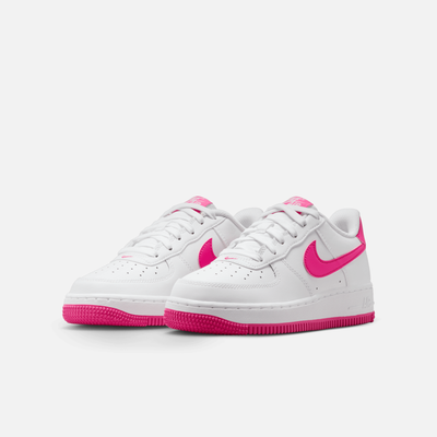 Nike Big Kids' Air Force 1 Low Laser Fuchsia (GS)