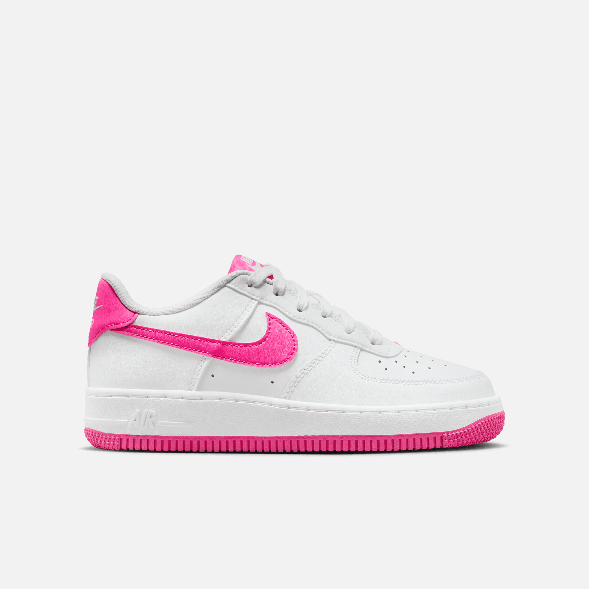 Nike Big Kids' Air Force 1 Low Laser Fuchsia (GS) – Puffer Reds