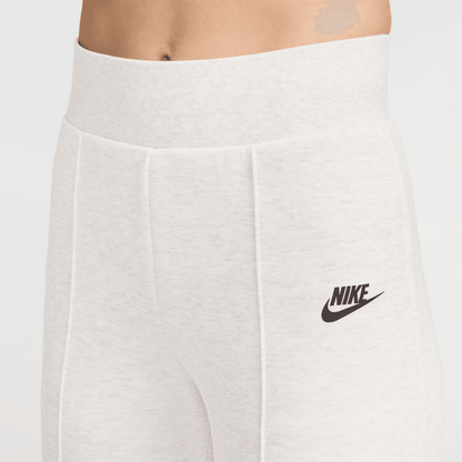 Nike Women's Sportswear Tech Fleece Light Grey High Waisted Slim Pants