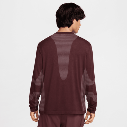 Nike ACG "Delta River" Burgundy Dri-FIT ADV Long-Sleeve Base Layer