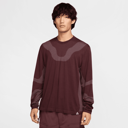 Nike ACG "Delta River" Burgundy Dri-FIT ADV Long-Sleeve Base Layer