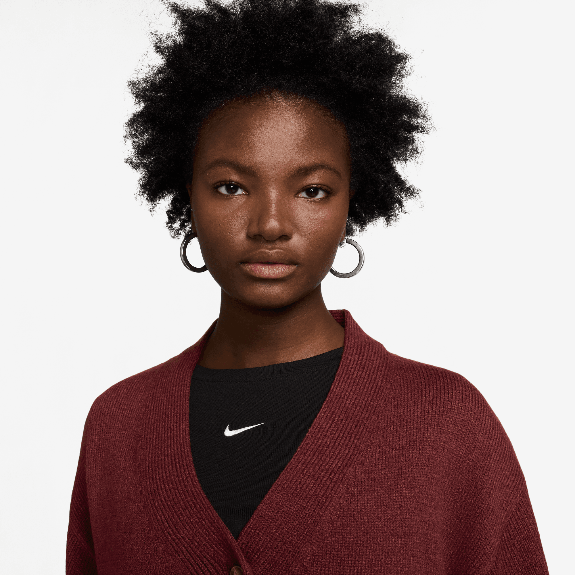 Nike Women's By Yoon Cardigan – Puffer Reds Nike Women's By Yoon Cardigan – Puffer Reds