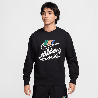 Nike Black Club Fleece Sweatshirt