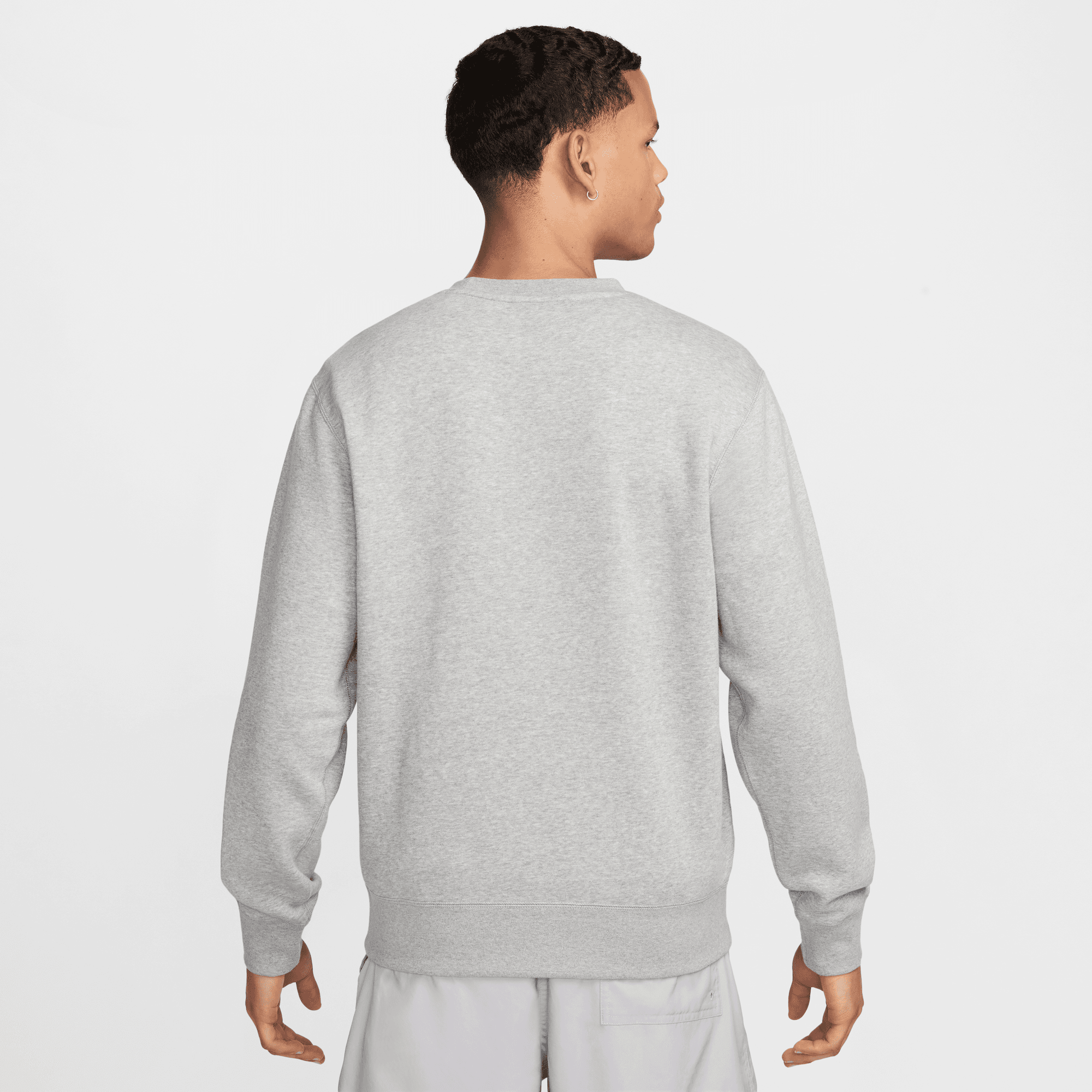 Nike Grey Club Fleece Sweatshirt