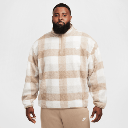 Nike Club Khaki Winterized Half-Zip Pullover