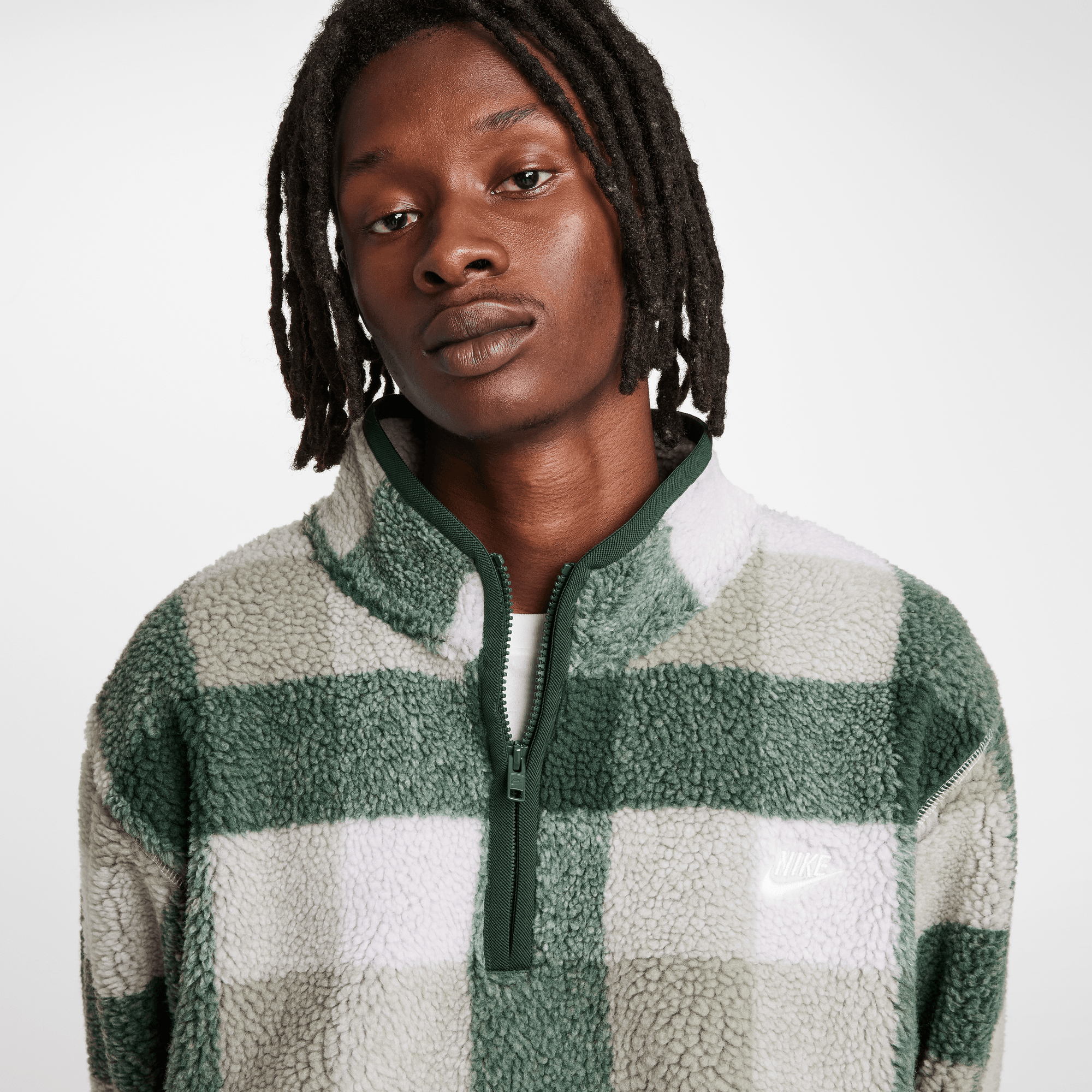 Nike Club Green Winterized Half-Zip Pullover