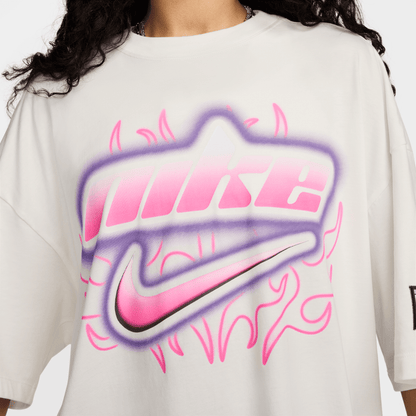 Nike Sportswear Women's Dance White Oversized T-Shirt