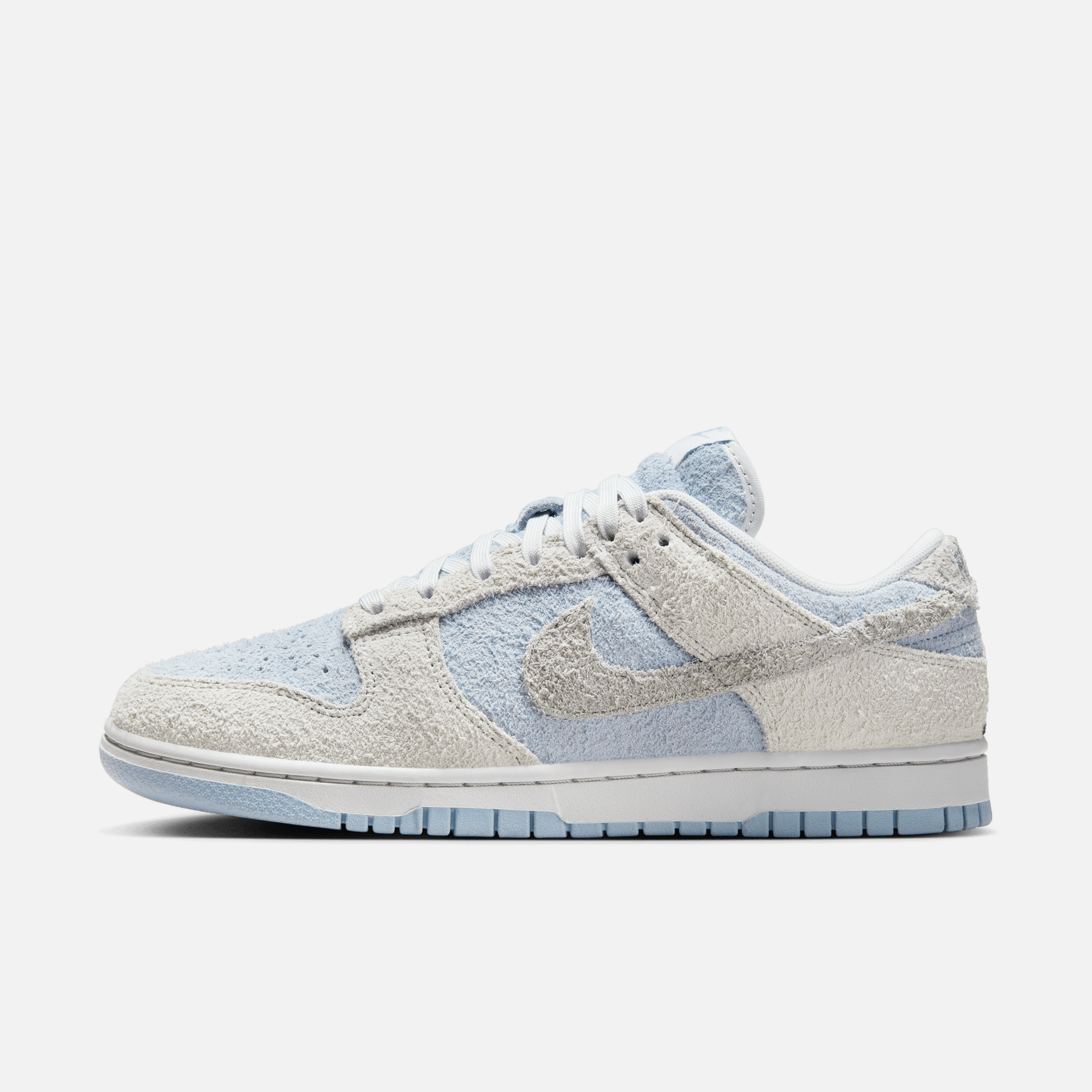 Nike Women's Dunk Low Light Armory Blue Photon Dust – Puffer Reds