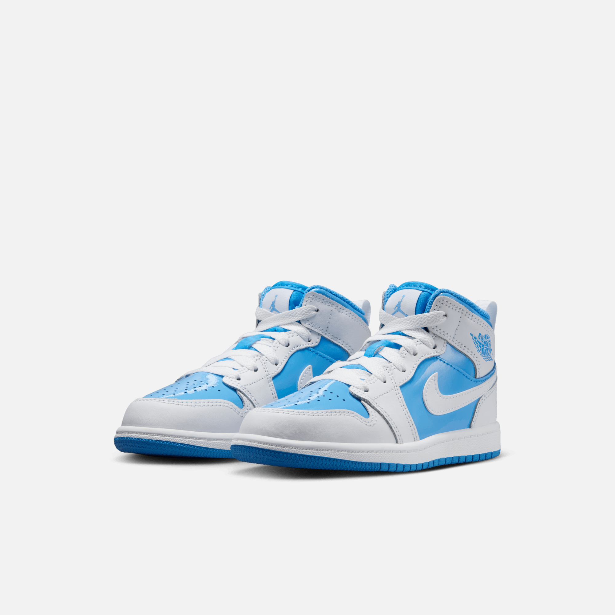 Air Jordan Kids' 1 Mid Legend Blue (PS)