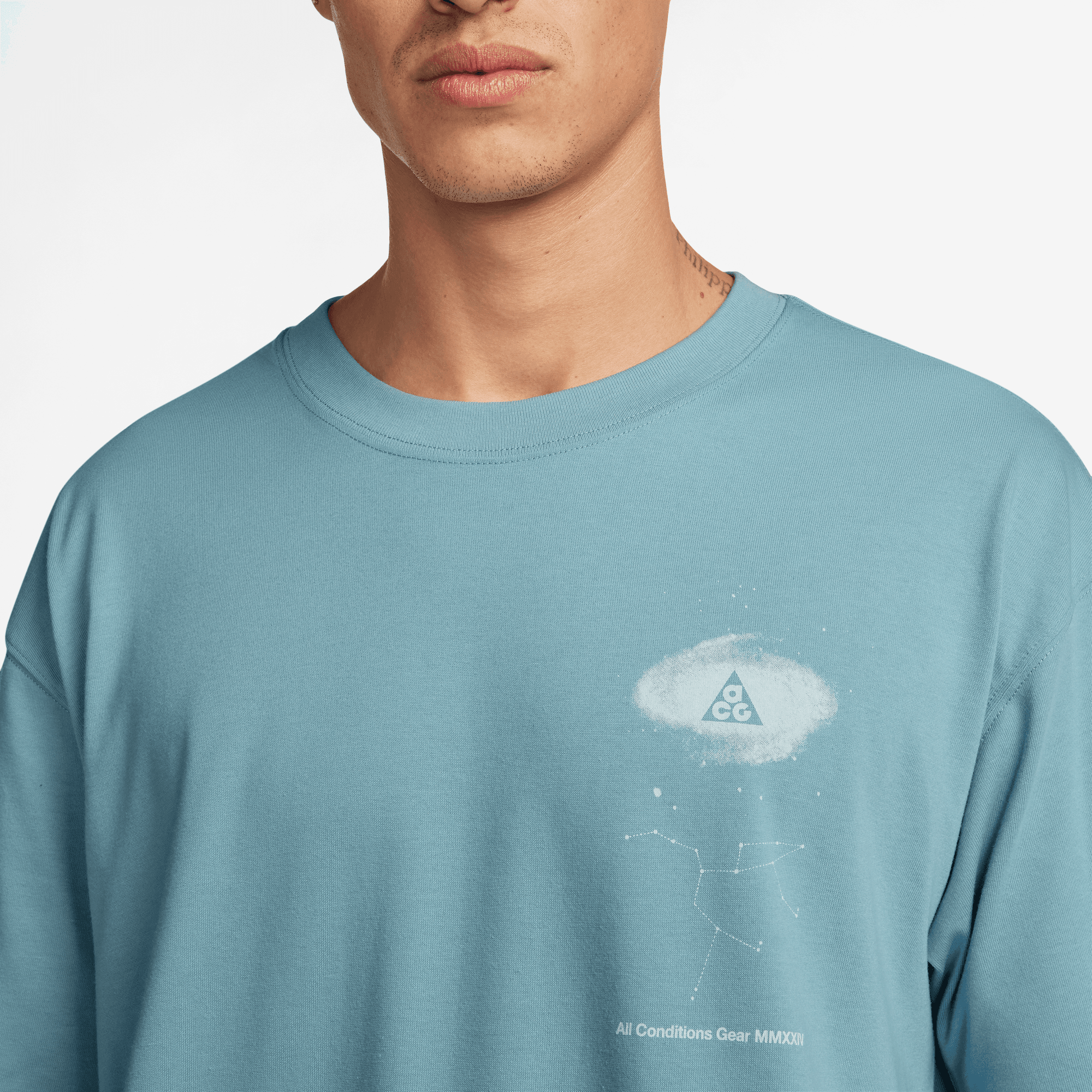 Nike ACG Denim Turq Blue Space T-Shirt