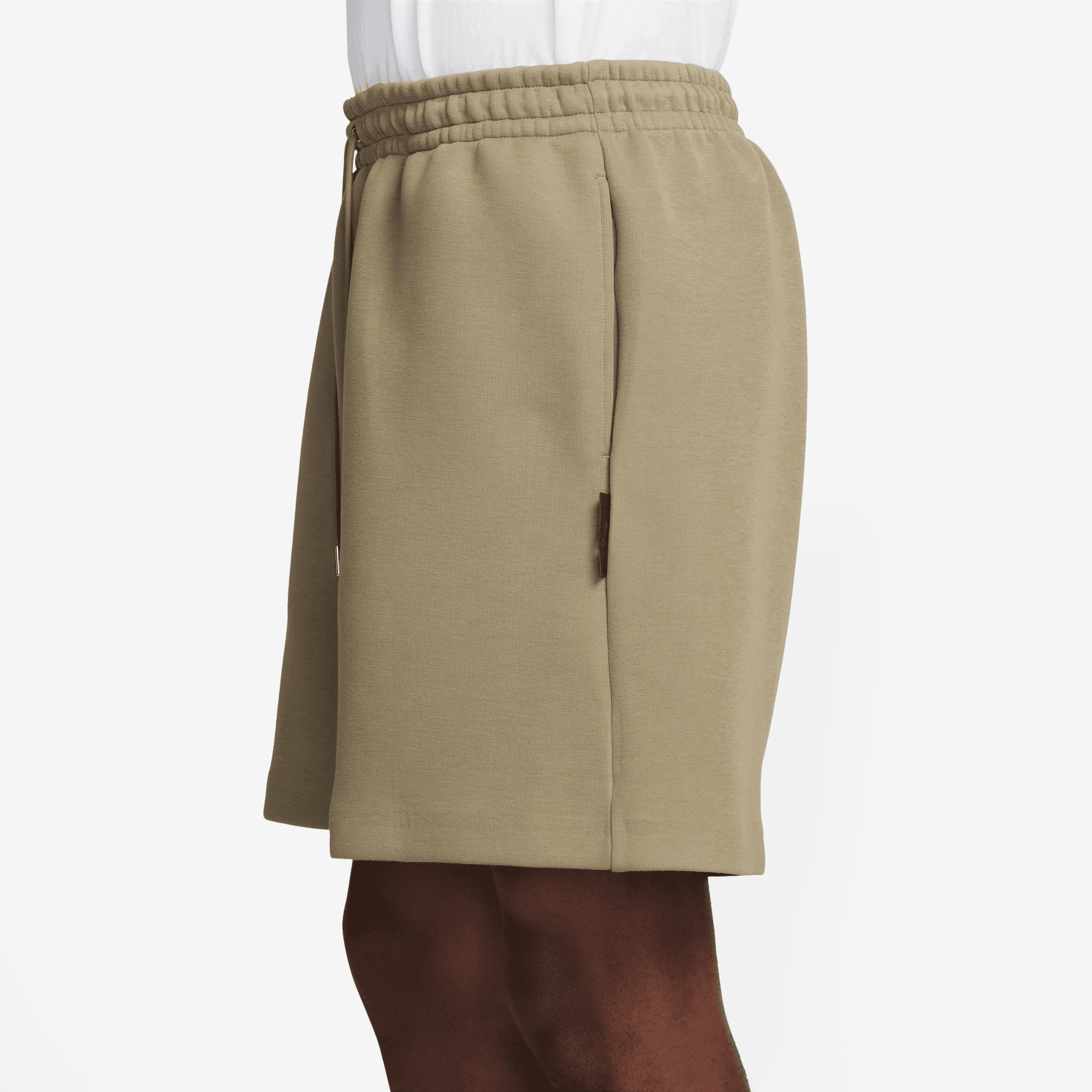 Nike Tech Neutral Olive Fleece Shorts