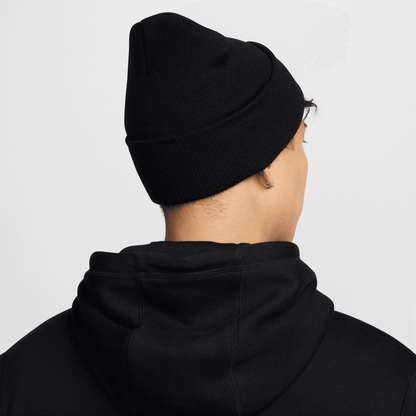 Nike Peak Black Swoosh Beanie