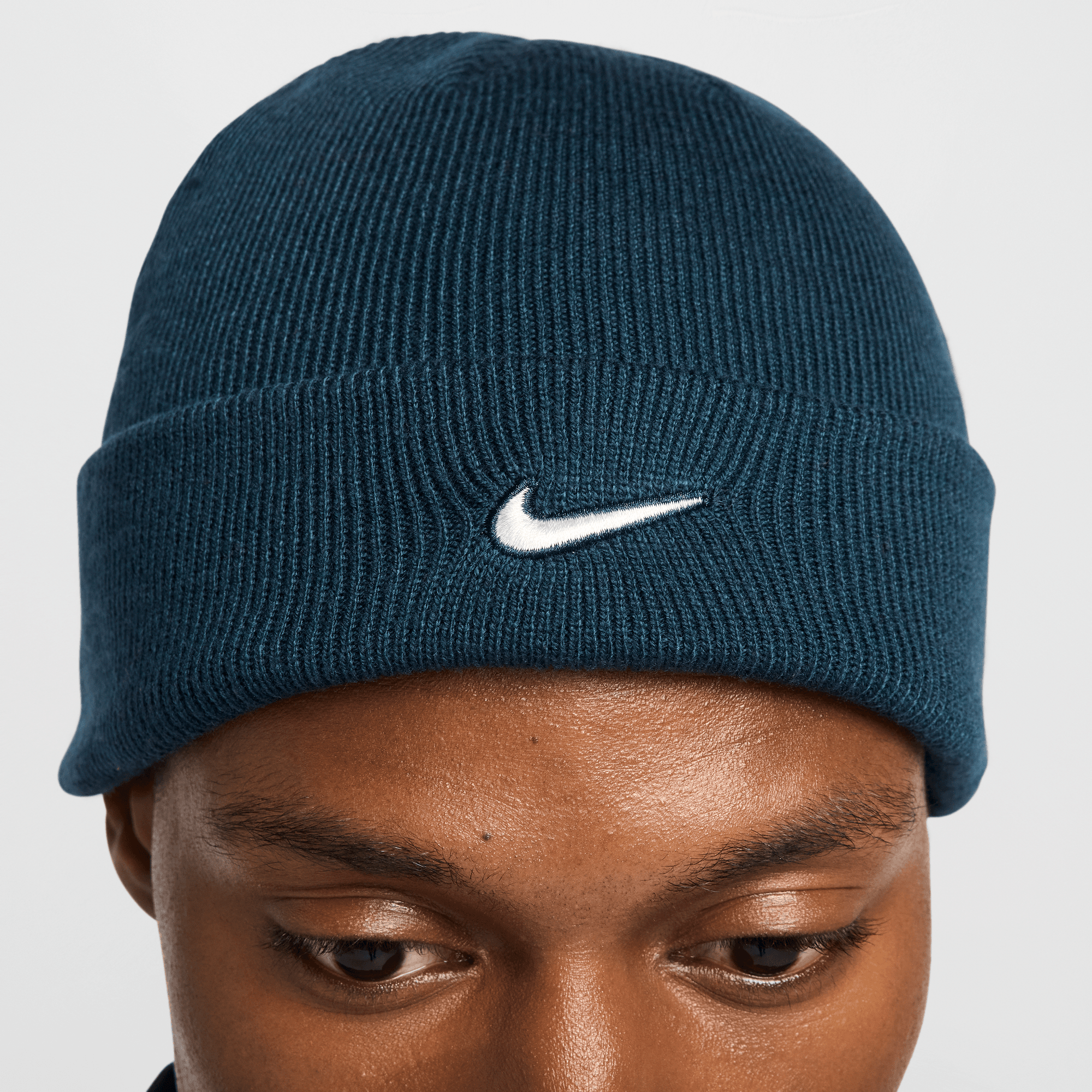 Nike Terra Navy Swoosh Beanie