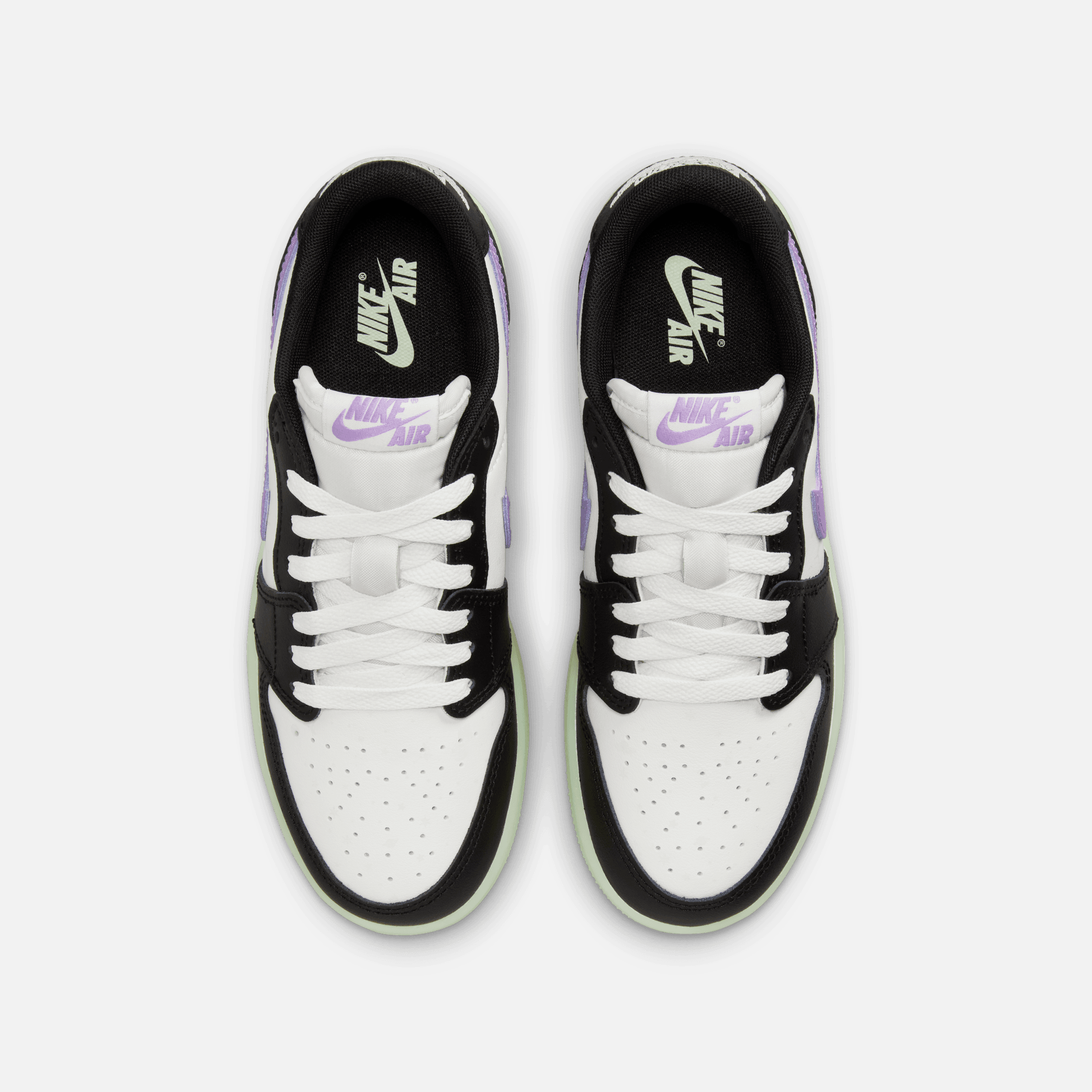 Air Jordan Big Kids' 1 Retro Low Black Raspberry (GS)