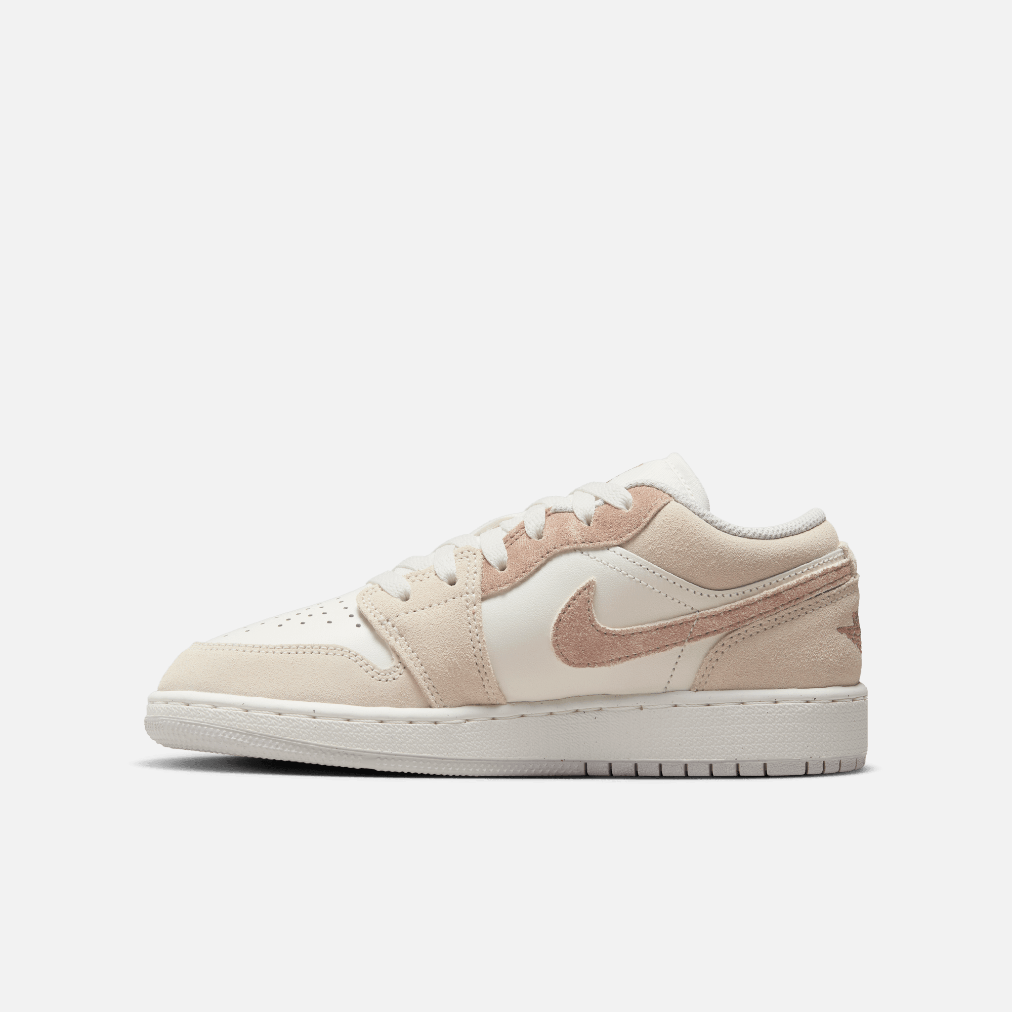 Air Jordan Big Kids' 1 Low SE Legend Light Brown (GS)