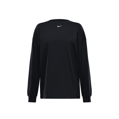 Nike Women's Sportswear Essential Oversized Black T-Shirt