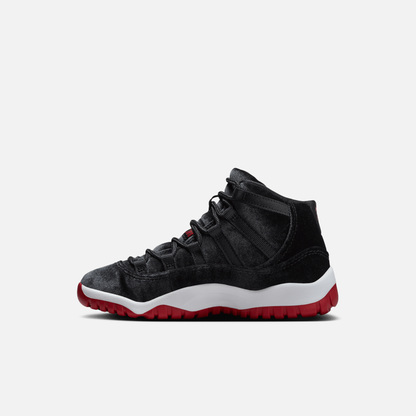 Air Jordan Kids' 11 Retro Bred Velvet (PS)