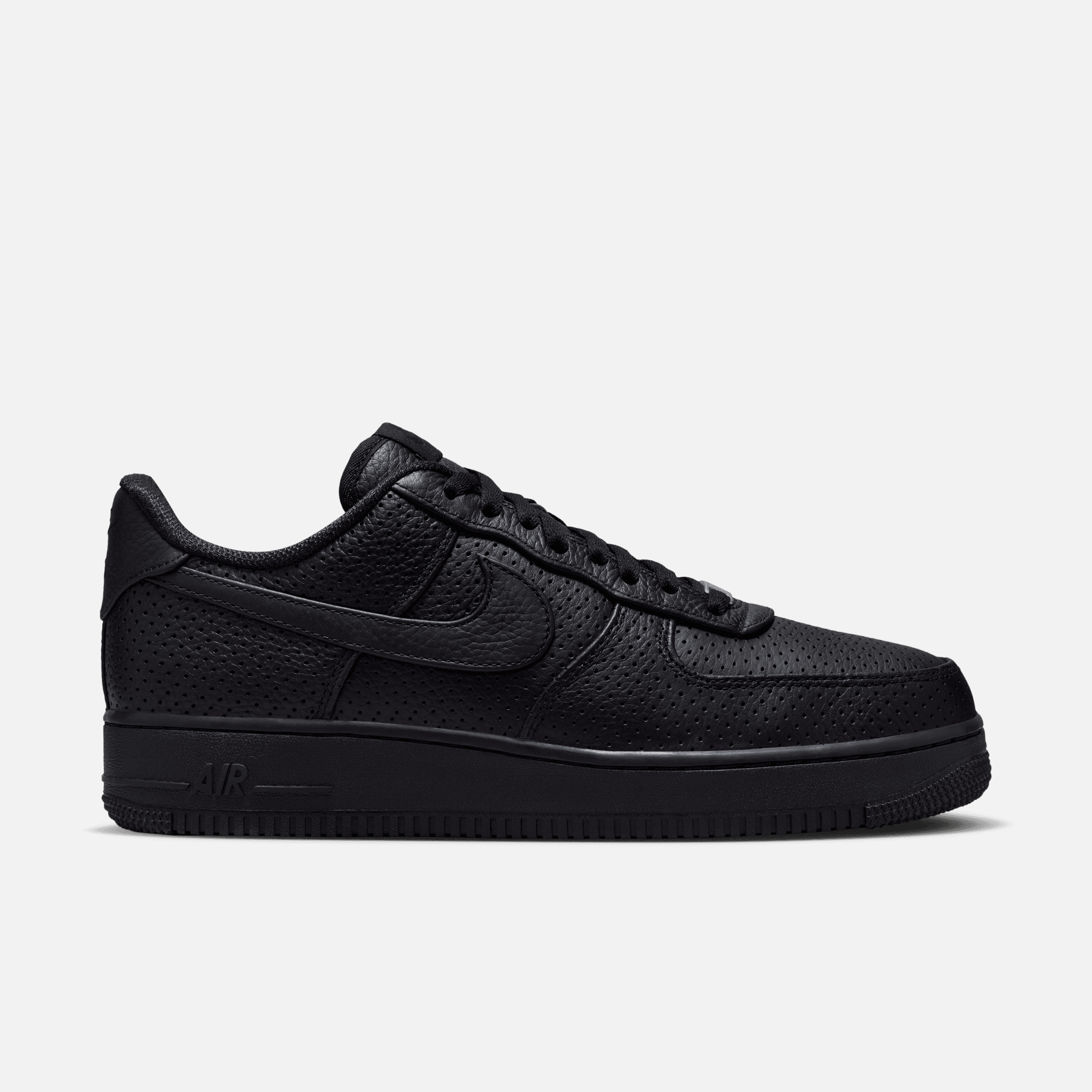 Nike Air Force 1 Low 'Perforated Black Leather'