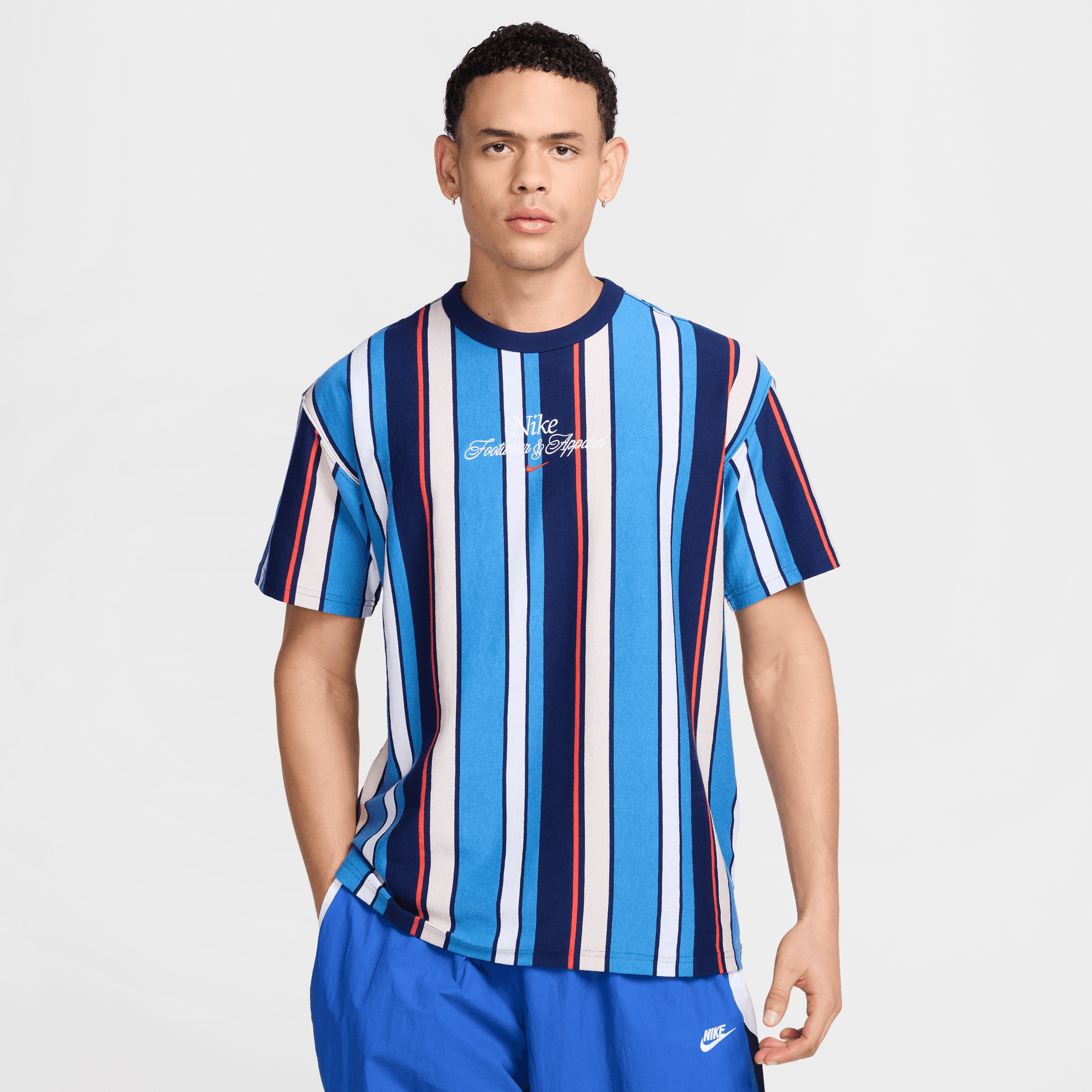 Nike Sportswear Max90 Blue Void T-Shirt – Puffer Reds