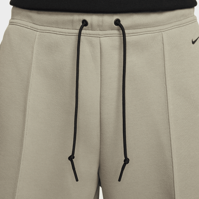 Nike Tech Light Army Wide-Leg Fleece Pants