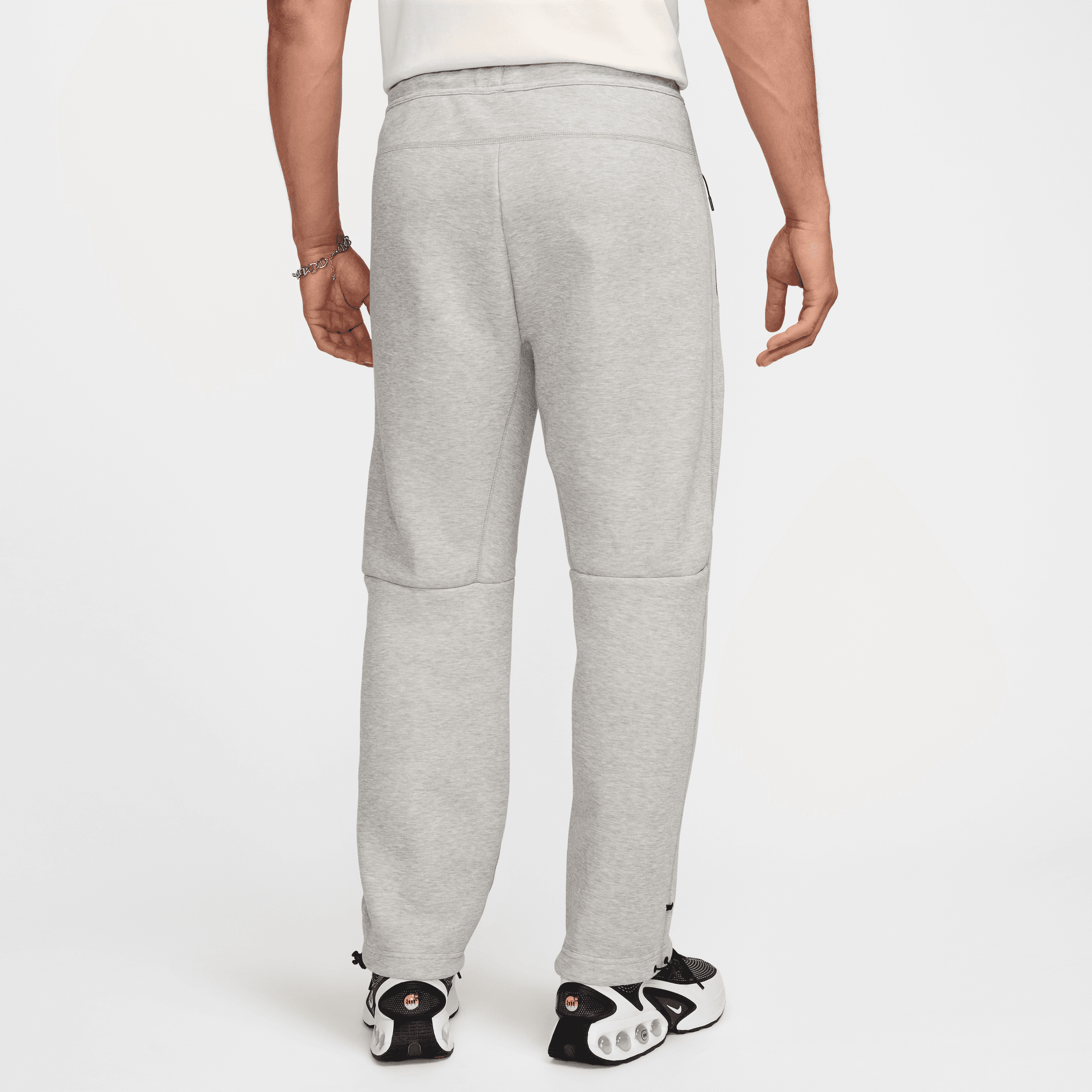 Nike Tech Fleece Grey Open-Hem Pants