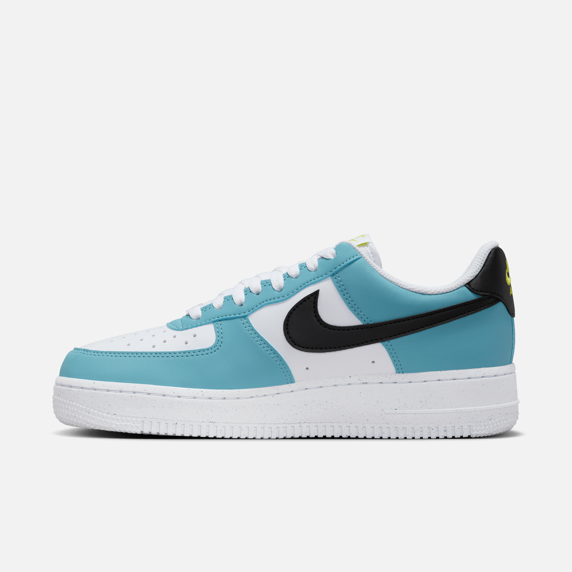 Nike Women s Air Force 1 07 Shoes Size 7.5 Denim Turq