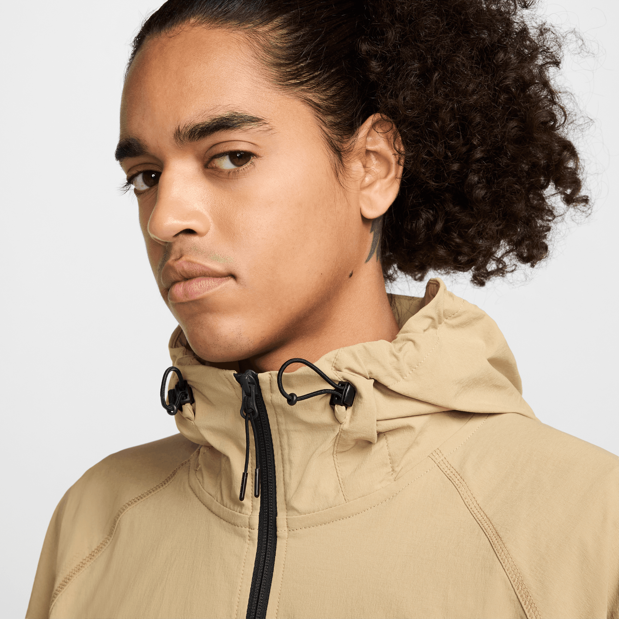 Nike Tech Woven Beige Jacket