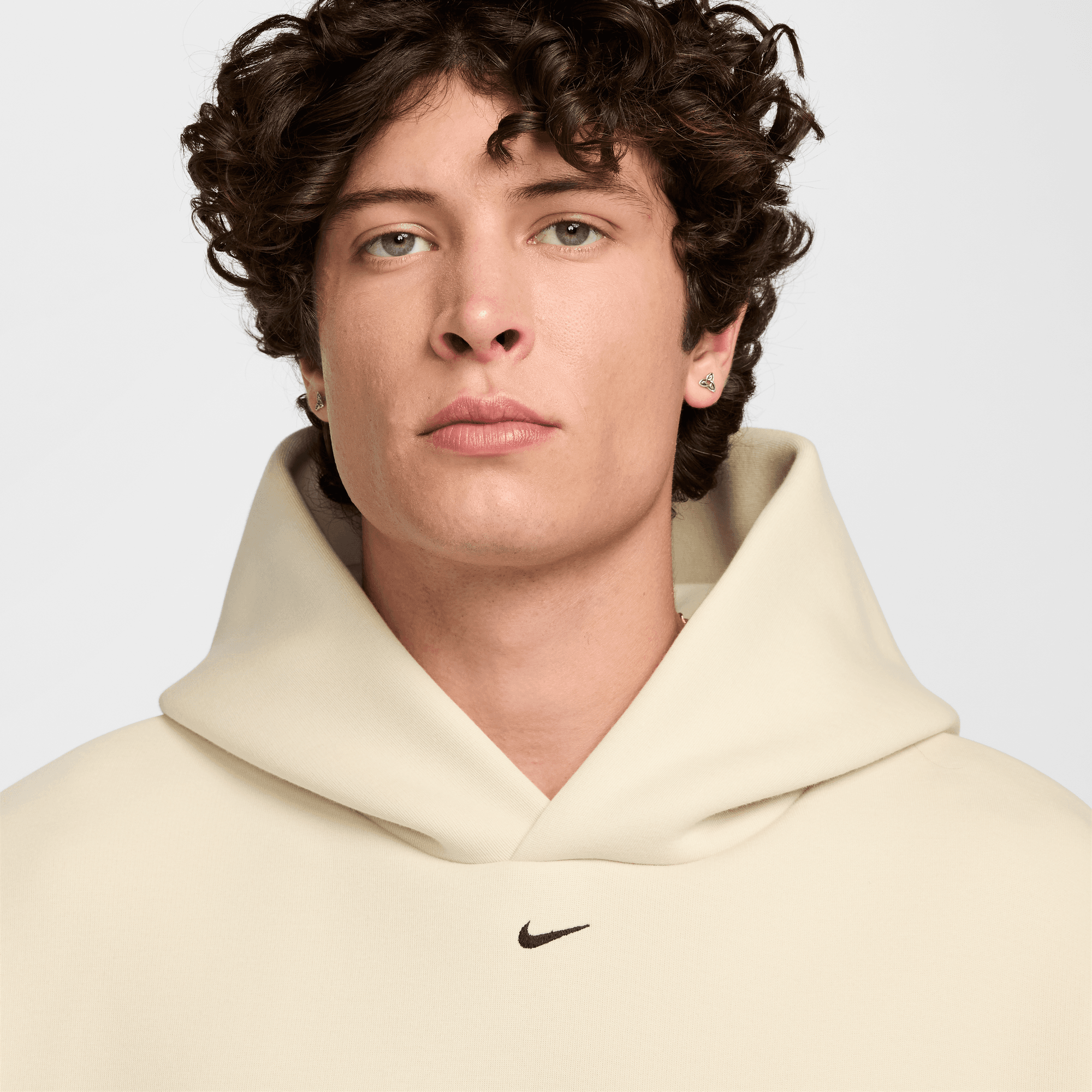 Nike Tech Fleece Light Khaki Hoodie