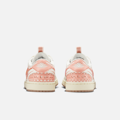 Air Jordan Women's 1 Low Method of Make V3 Sail Washed Coral