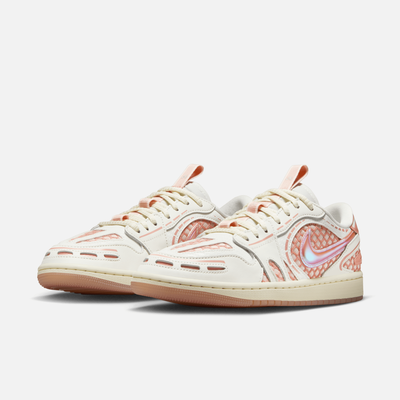 Air Jordan Women's 1 Low Method of Make V3 Sail Washed Coral