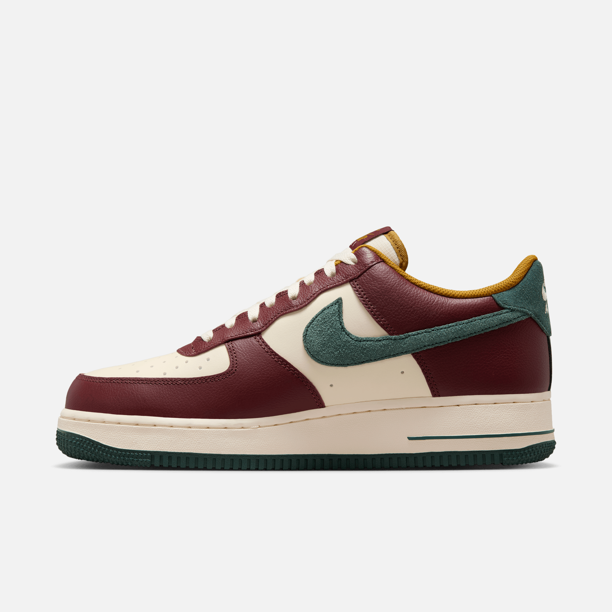 Nike Air Force 1 Low Dark Team Red Vintage Green