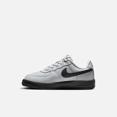 Nike Kids' Air Force 1 Low EasyOn Wolf Grey (PS)
