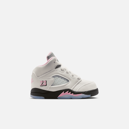 Air Jordan Kids' 5 Retro Medium Soft Pink (TD)