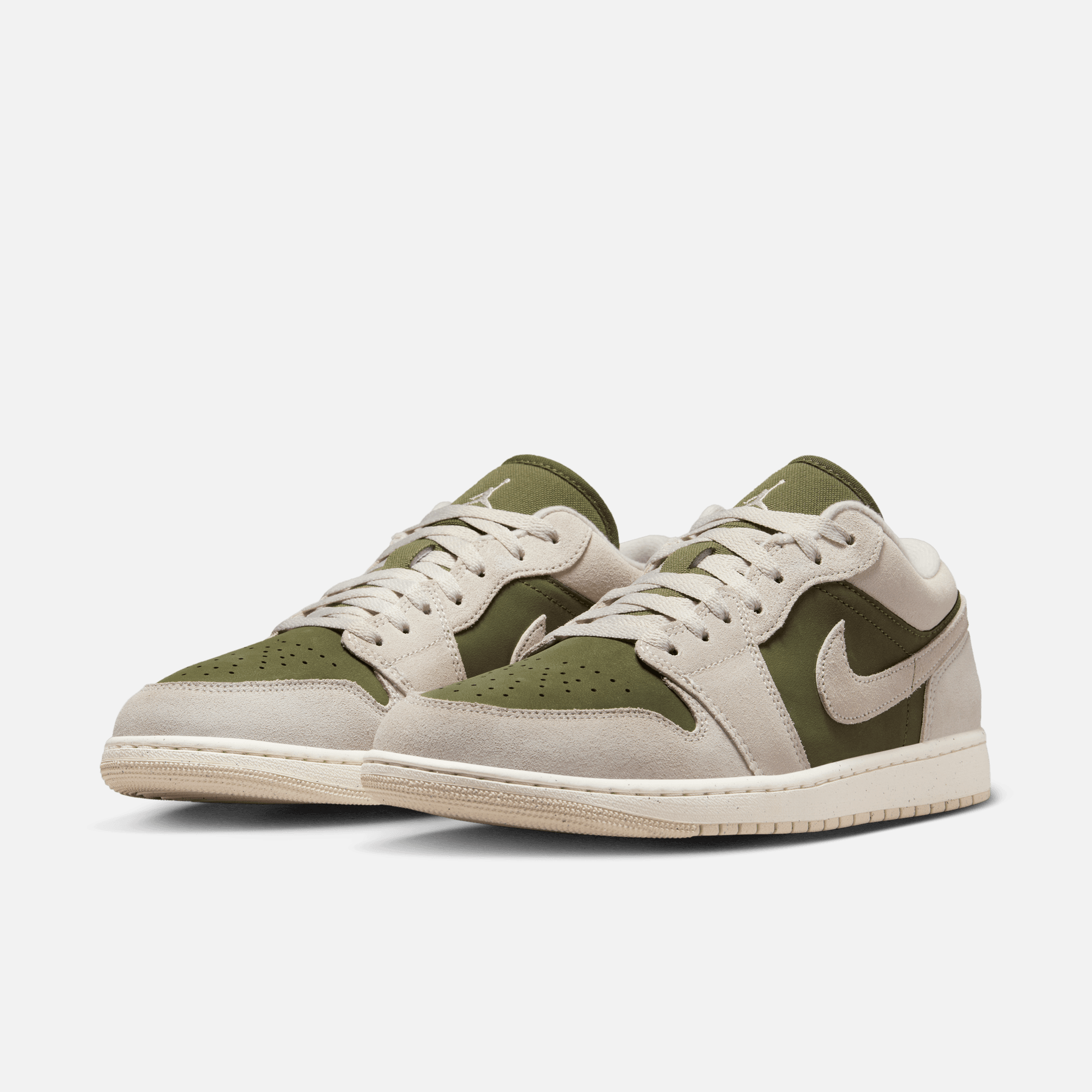 Air Jordan 1 Low SE Medium Olive Sail