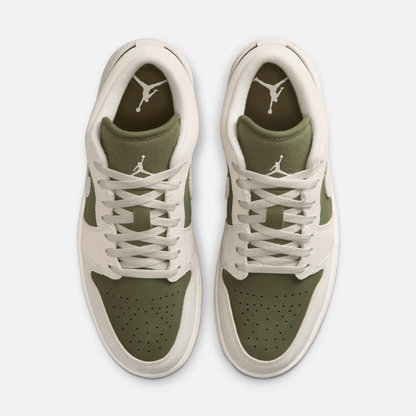 Air Jordan 1 Low SE Medium Olive Sail