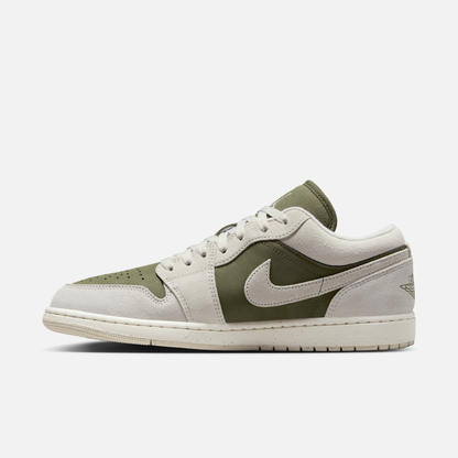 Air Jordan 1 Low SE Medium Olive Sail