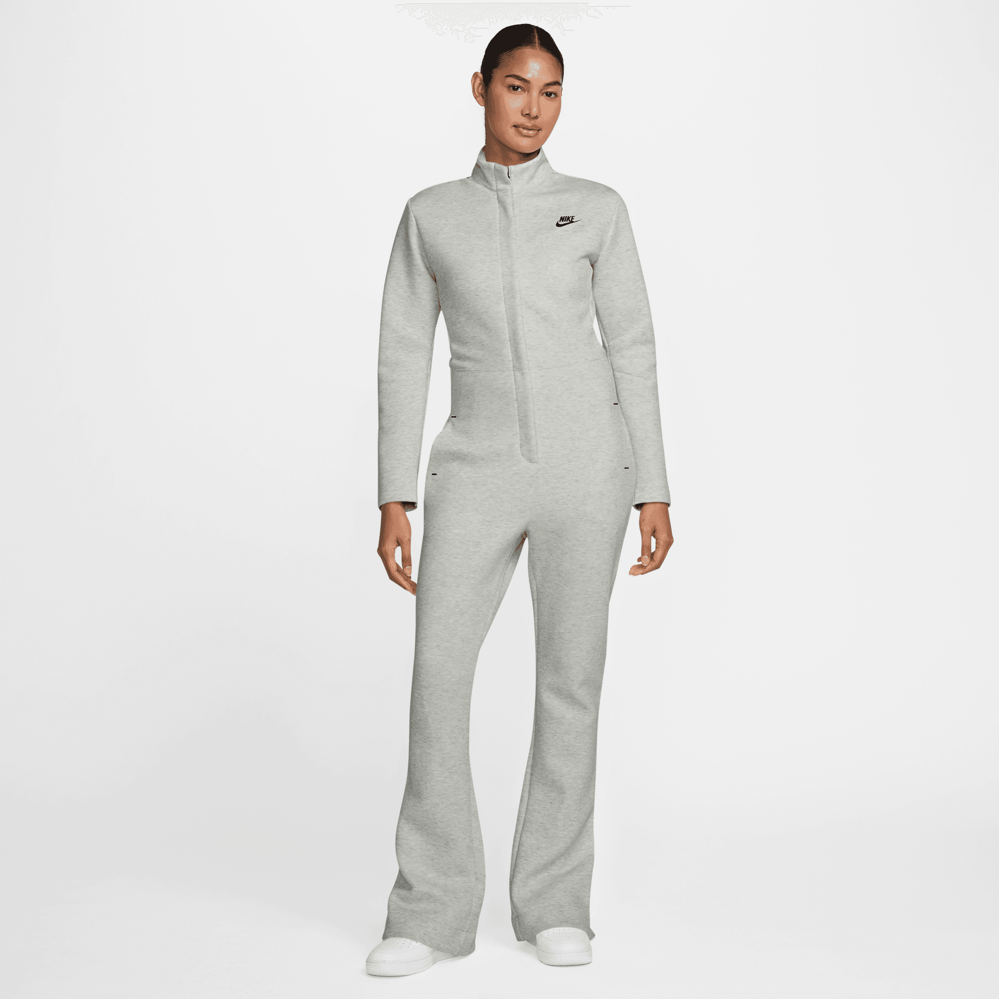 Nike Women's Tech Fleece Grey Jumpsuit