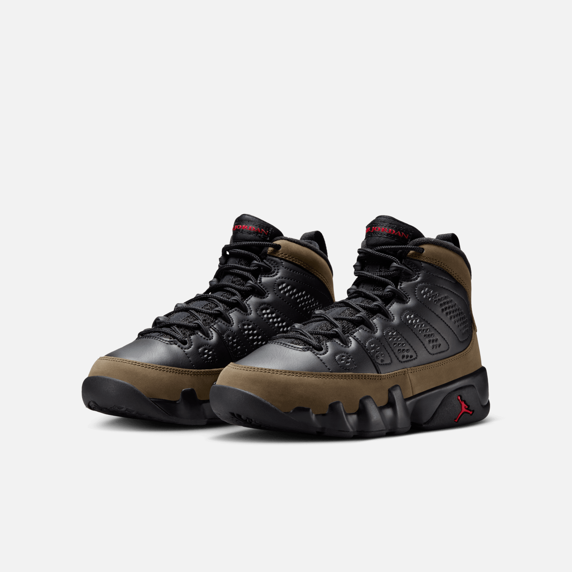 Air Jordan Big Kids' 9 Retro Olive (GS)