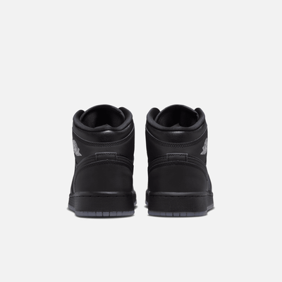 Air Jordan Big Kids' 1 Mid BG Black Metallic Reimagined (GS)