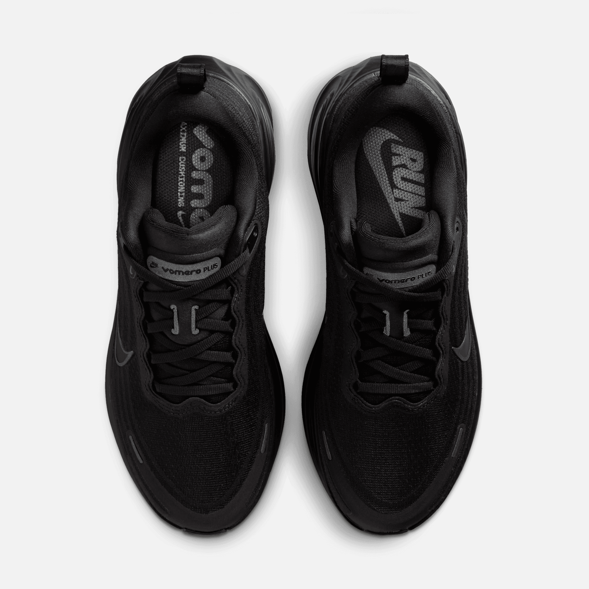 Nike Women's Vomero Plus Black Metallic Dark Grey