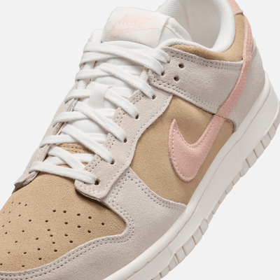 Nike Women's Dunk Low Suede Phantom Washed Coral
