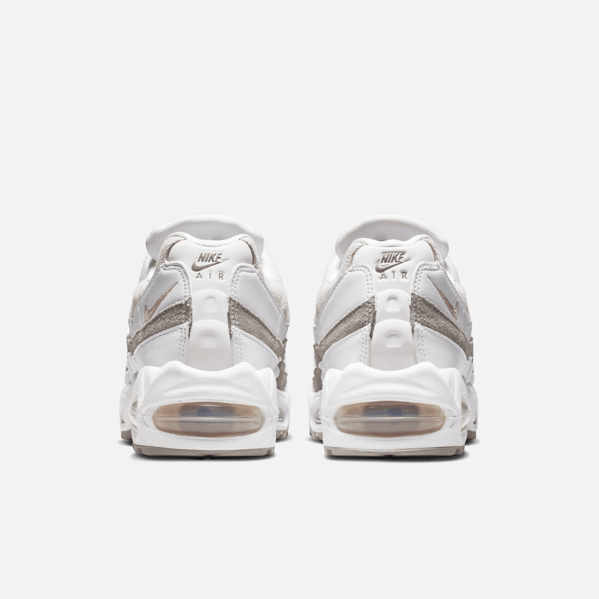 Nike Women's Air Max 95 OG Big Bubble White Pearl Grey